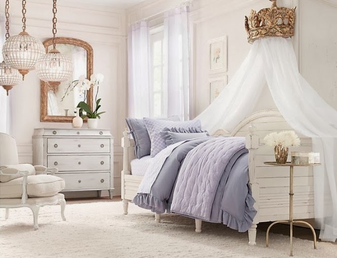 Shabby chic is a great style to apply to bedding.