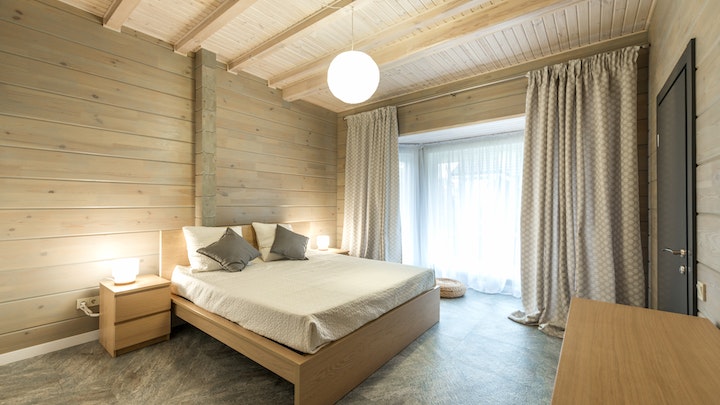 bedroom-with-wood-wall