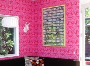 Color your home with pink color wallpapers