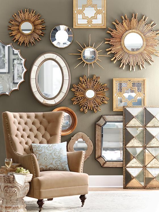 Furnish your home with mirrors