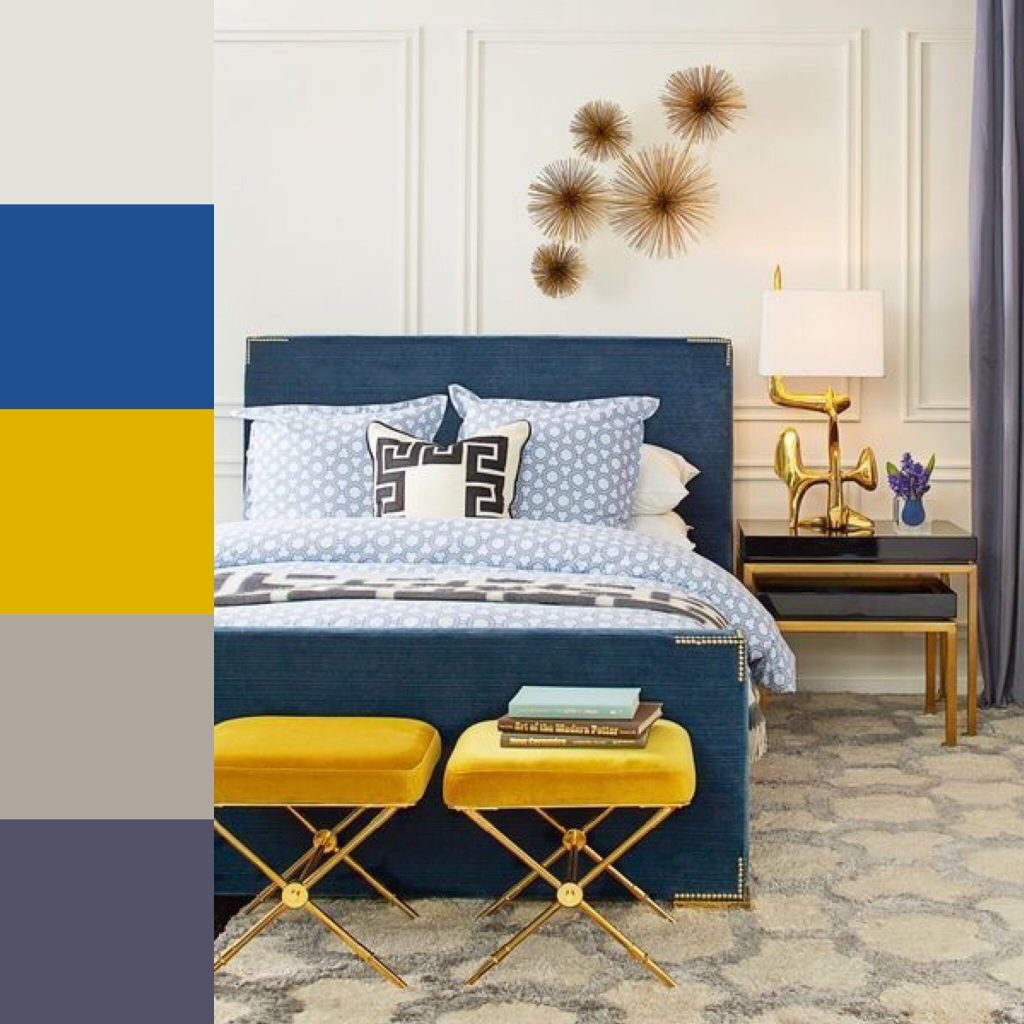 how to match furniture and walls colors