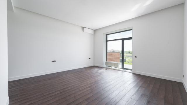 laminate flooring in the room