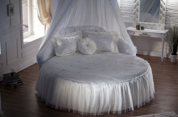 round bedspread istikbal 600x396 istikbal round bedspread (Special Prestige)