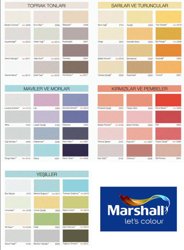 Marshall Interior Paint