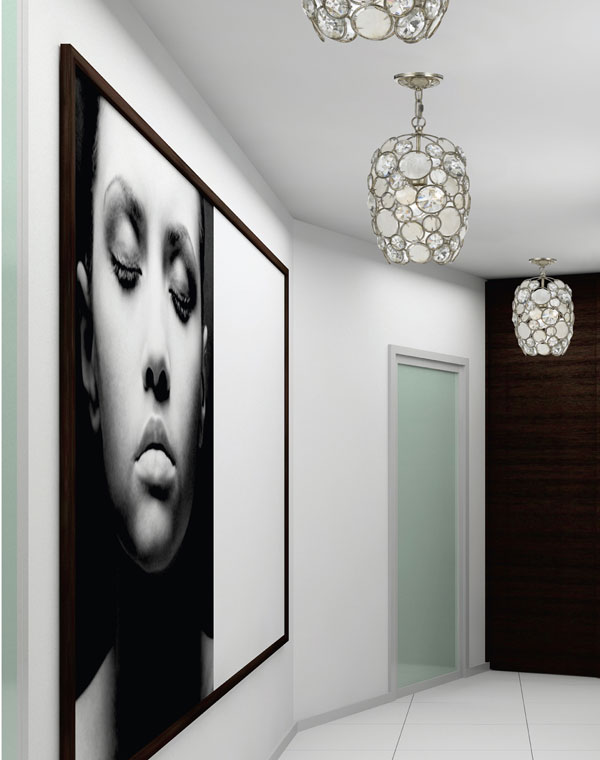 Entrance chandelier models New lighting trends