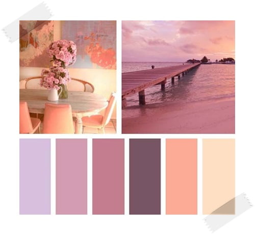 Romantic paint colors