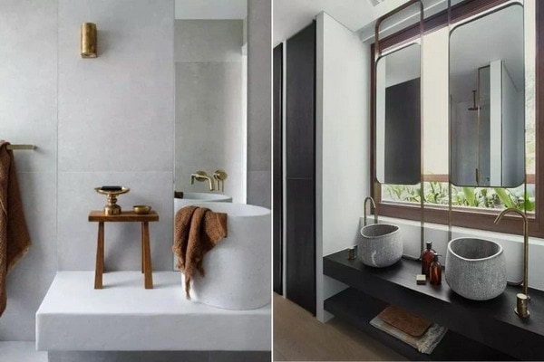 Bathroom trends for 2025: the latest in colors, tiles and accessories, and a variety of design ideas