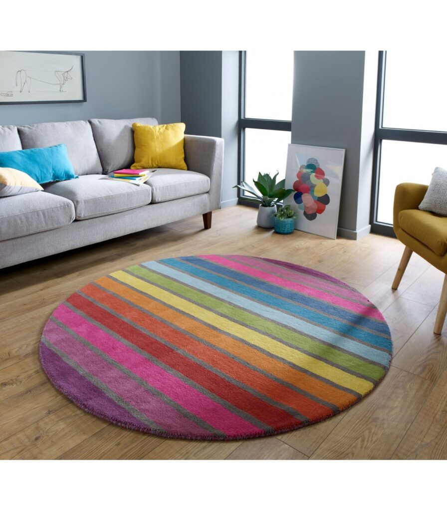 Striped and Colorful Carpets