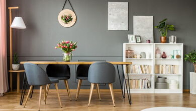 Designing the dining room in a modern way