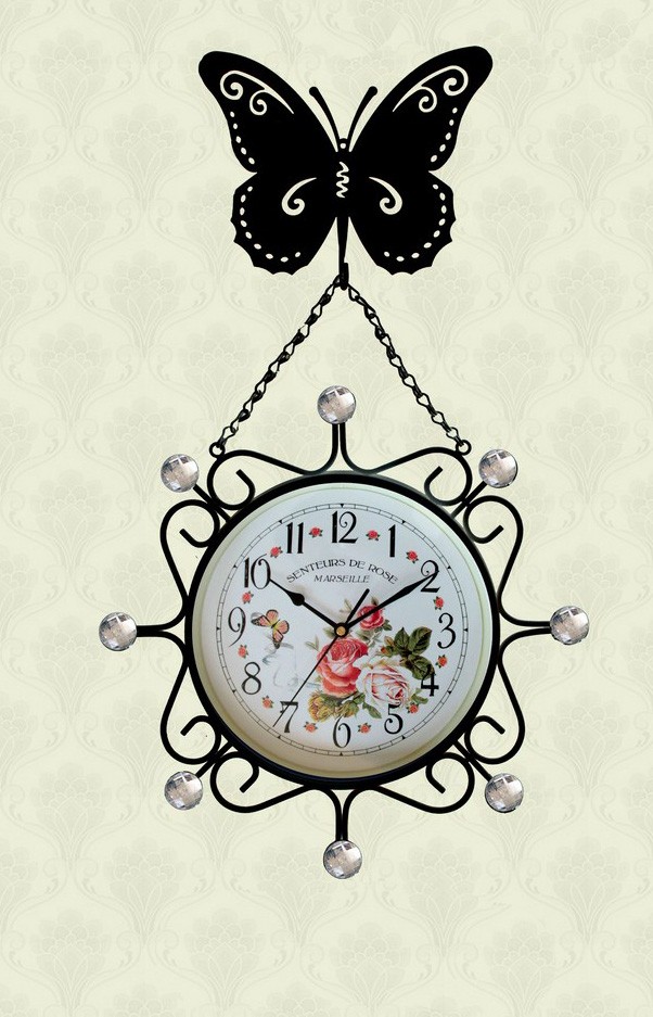 wrought iron wall clock models 3 Very beautiful wrought iron wall clocks