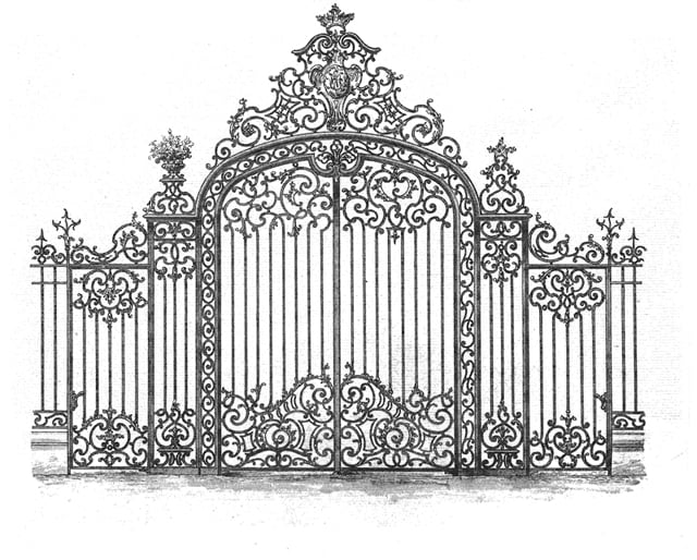 Wrought Iron Door Models